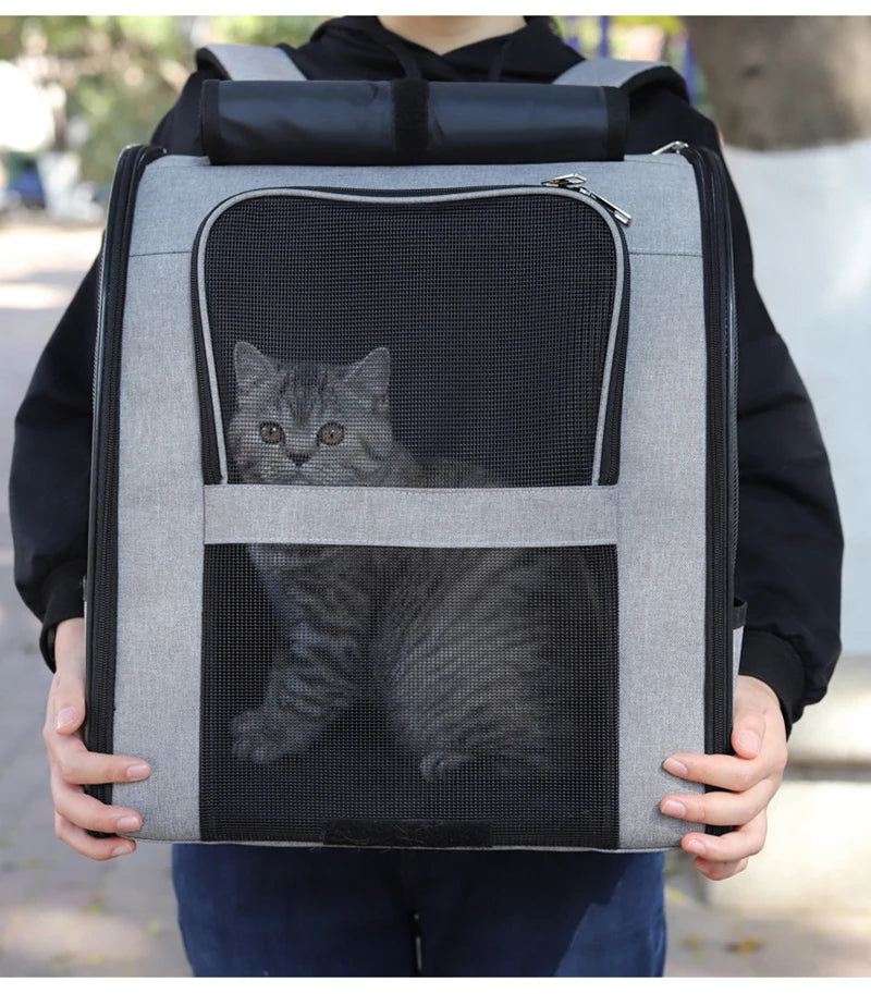 CARRYKITTY™ | SAC DE TRANSPORT À BANDOULIÈRE POUR CHAT