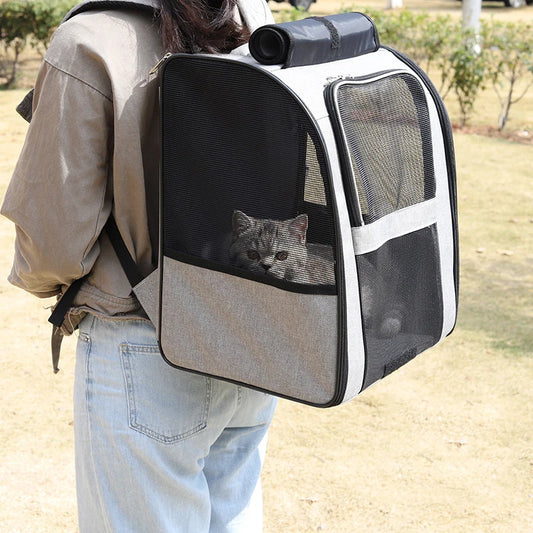 CARRYKITTY™ | SAC DE TRANSPORT À BANDOULIÈRE POUR CHAT