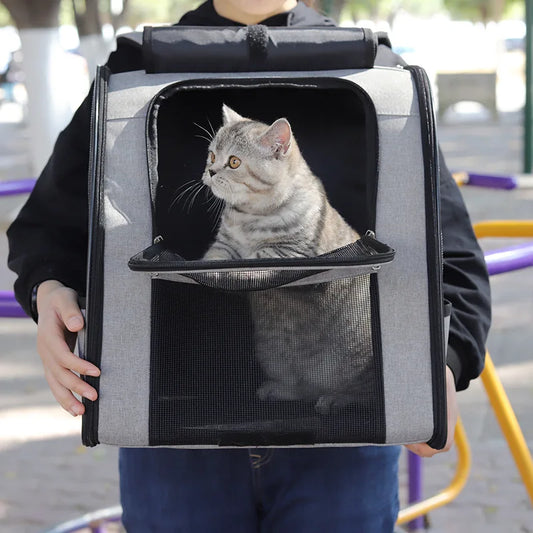 CARRYKITTY™ | SAC DE TRANSPORT À BANDOULIÈRE POUR CHAT