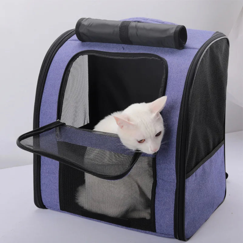 CARRYKITTY™ | SAC DE TRANSPORT À BANDOULIÈRE POUR CHAT